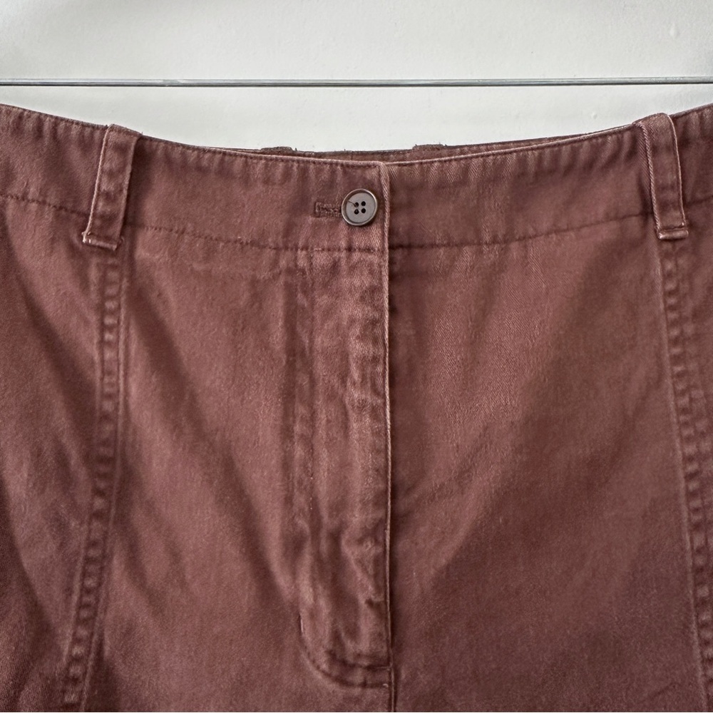 Vintage 90s Jones NY Brown Denim Mom Shorts Women’s Plus Size 16 Jorts Spring - Picture 4 of 14